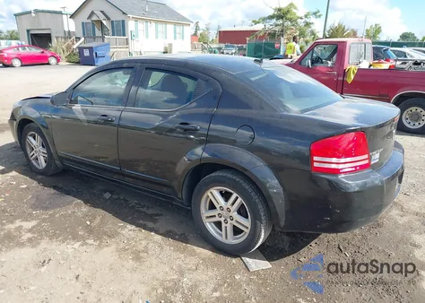 2008 Dodge Avenger Sxt из США, поврежденный, VIN 1B3LC56R88N234815